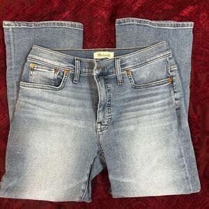 Madewell Faded Blue Denim Jeans